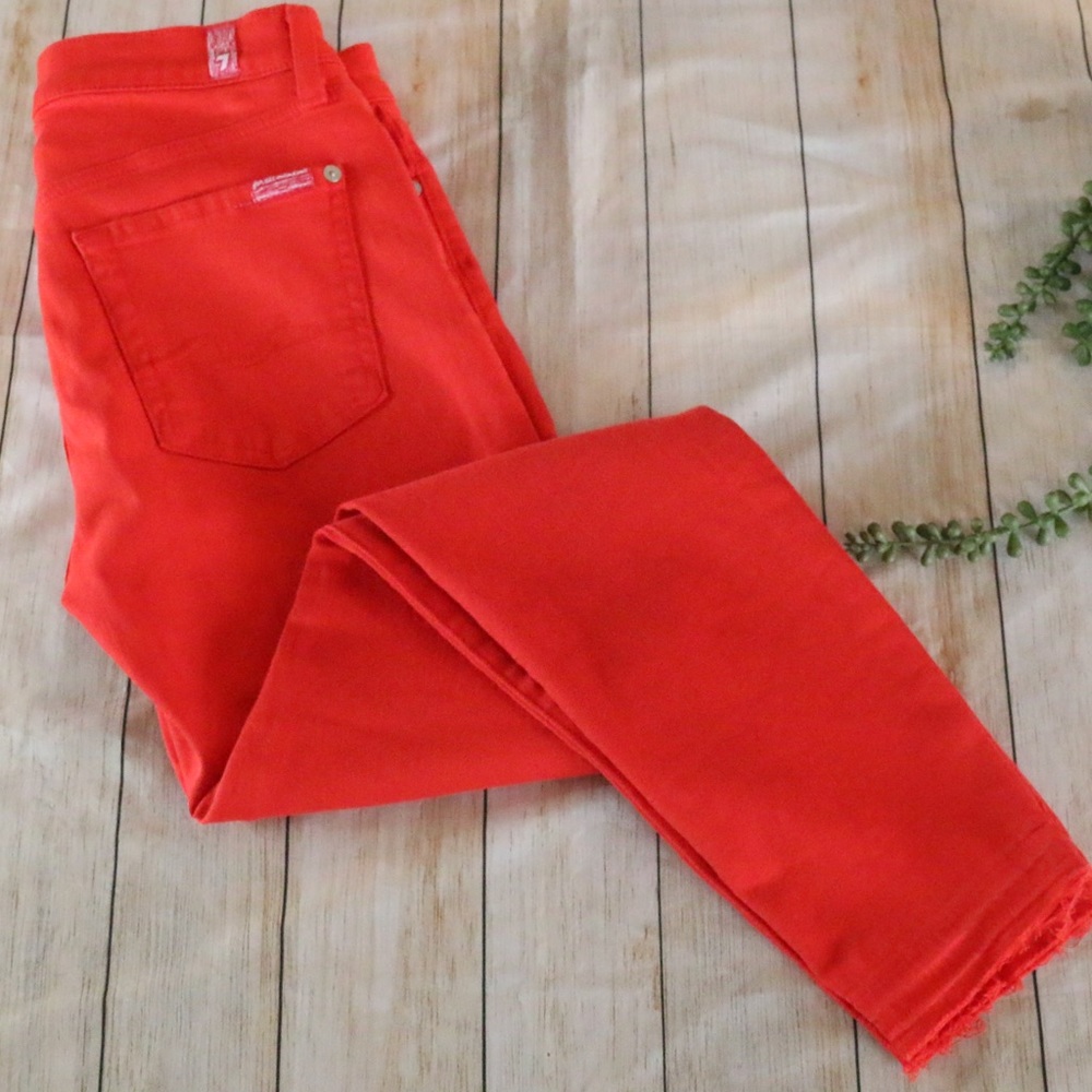 7 For All Mankind Gwenevere Ankle Jeans skinny stretch